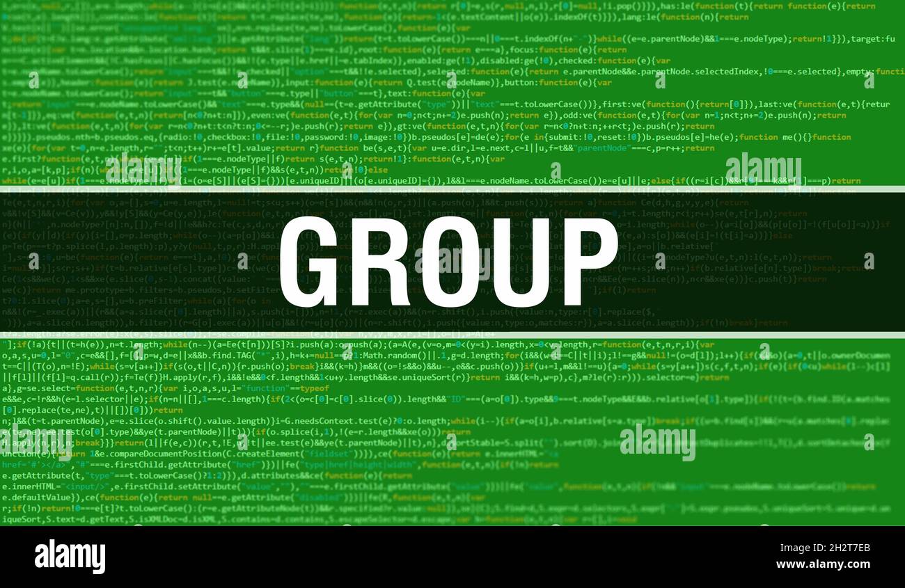 group with Digital java code text. group and Computer software coding ...