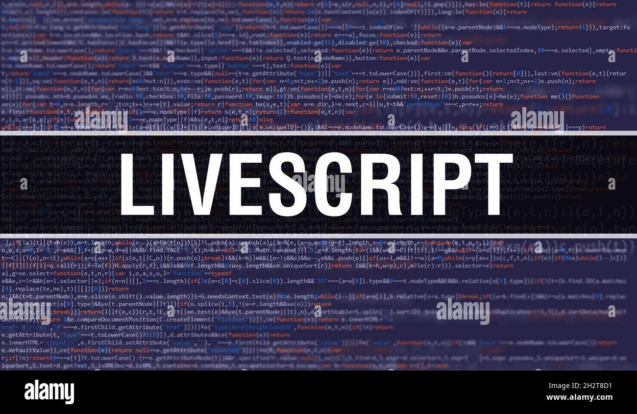 Livescript image hi-res stock photography and images - Alamy