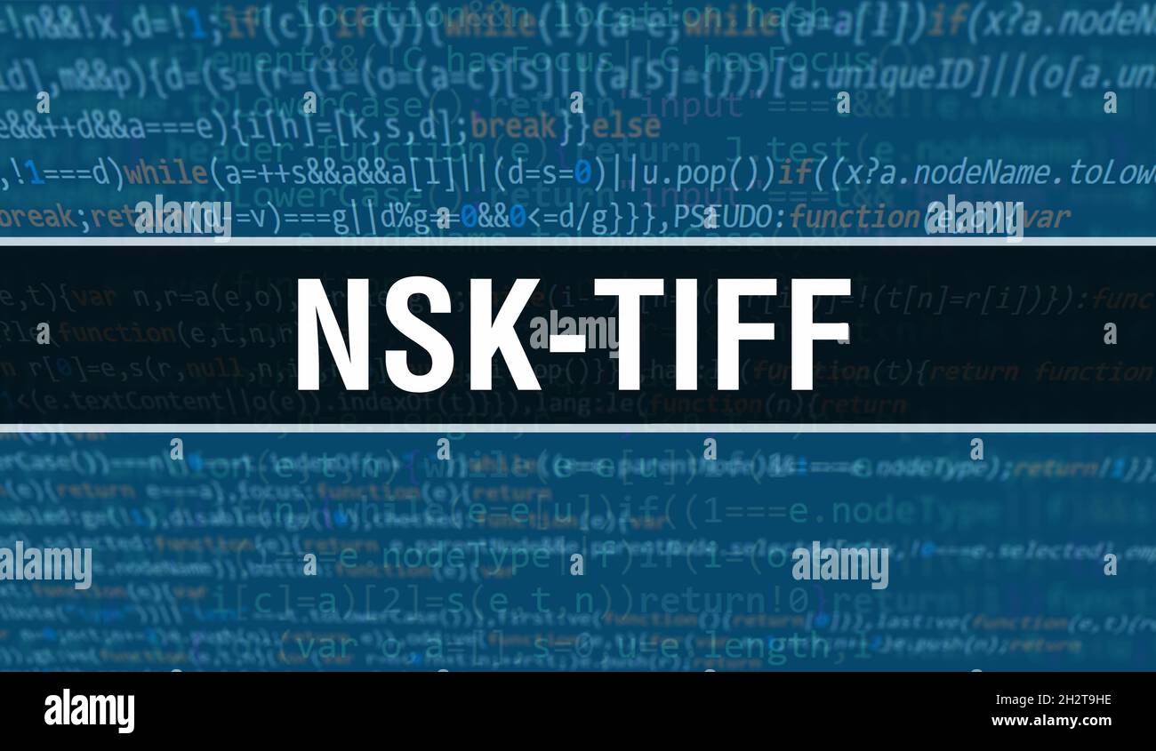 NSK-TIFF with Digital java code text. NSK-TIFF and Computer software ...