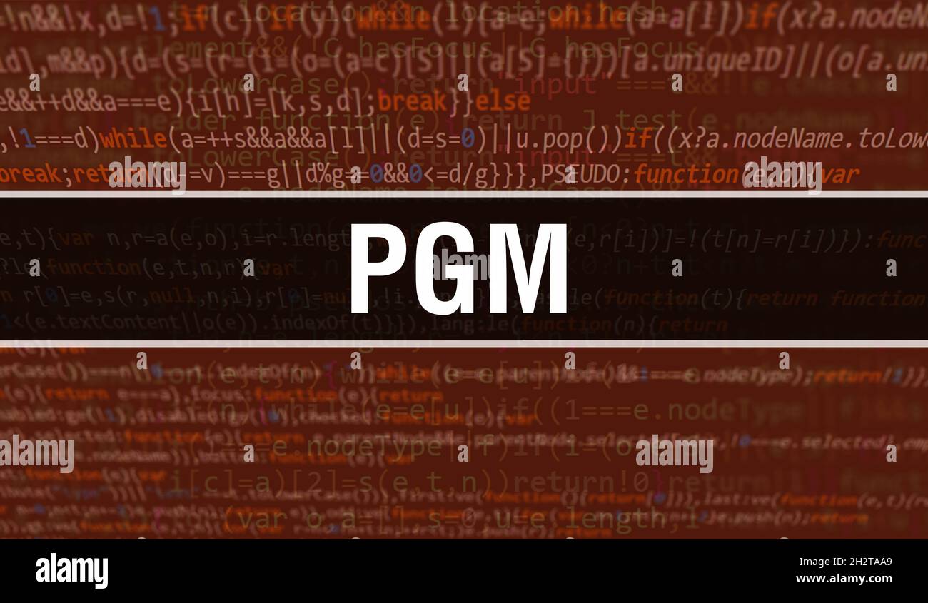 Pgm symbol hi-res stock photography and images - Alamy
