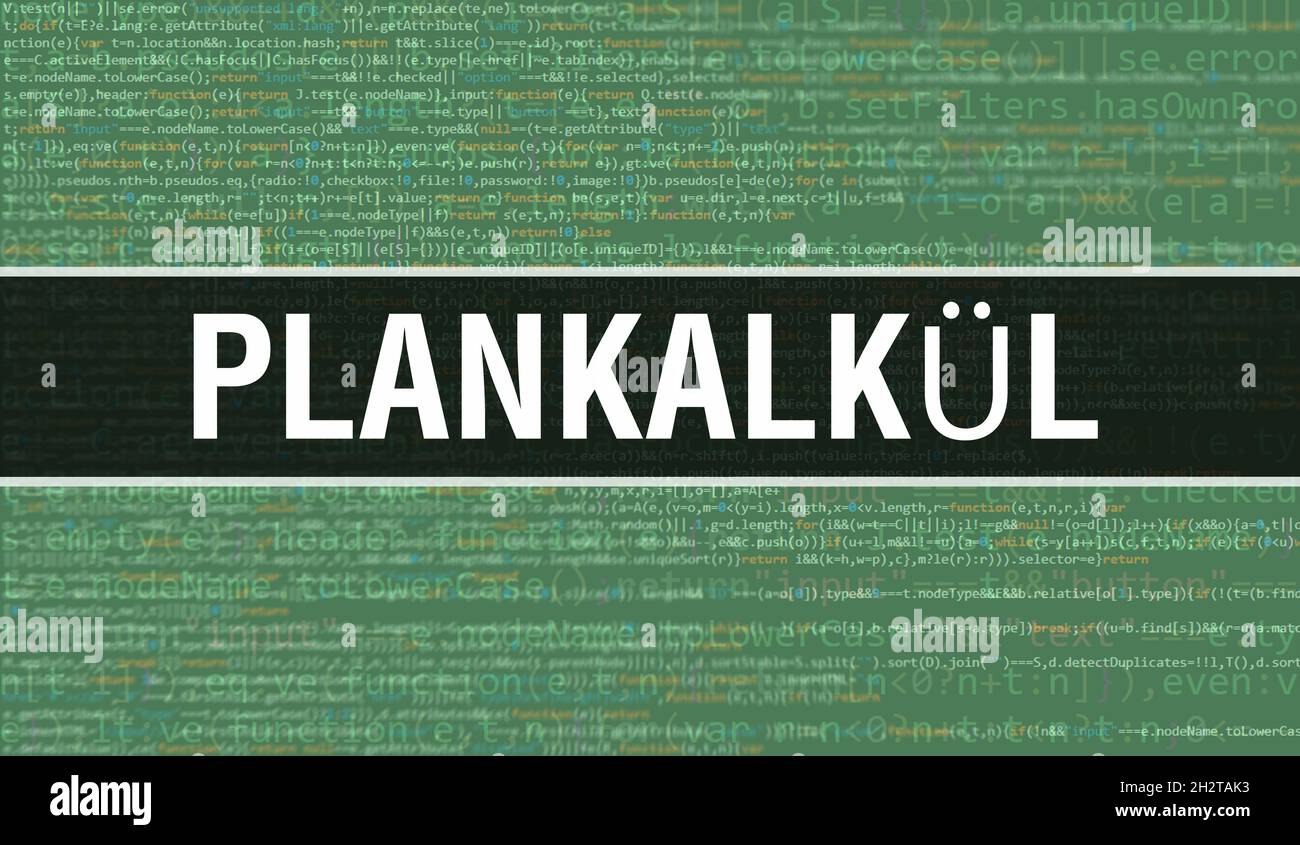 Plankalkul text hi-res stock photography and images - Alamy
