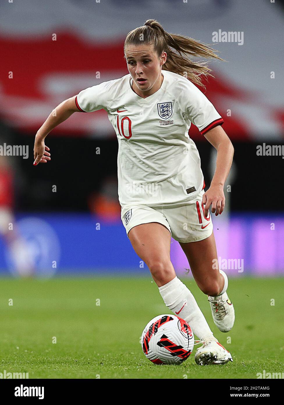 London, England, 23rd October 2021. Ella Ann Toone of England during ...