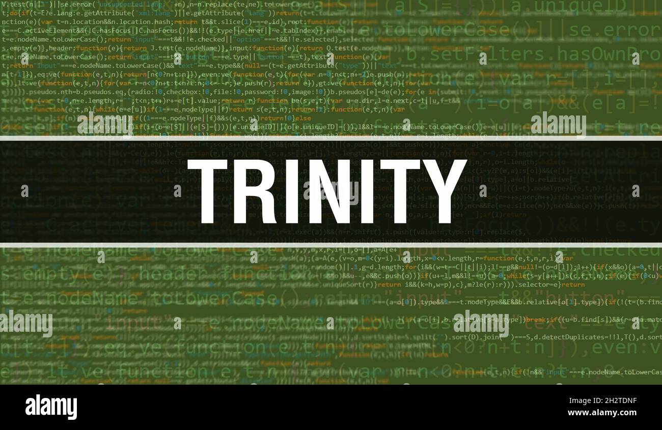 Trinity concept with Random Parts of Program Code. Trinity with ...