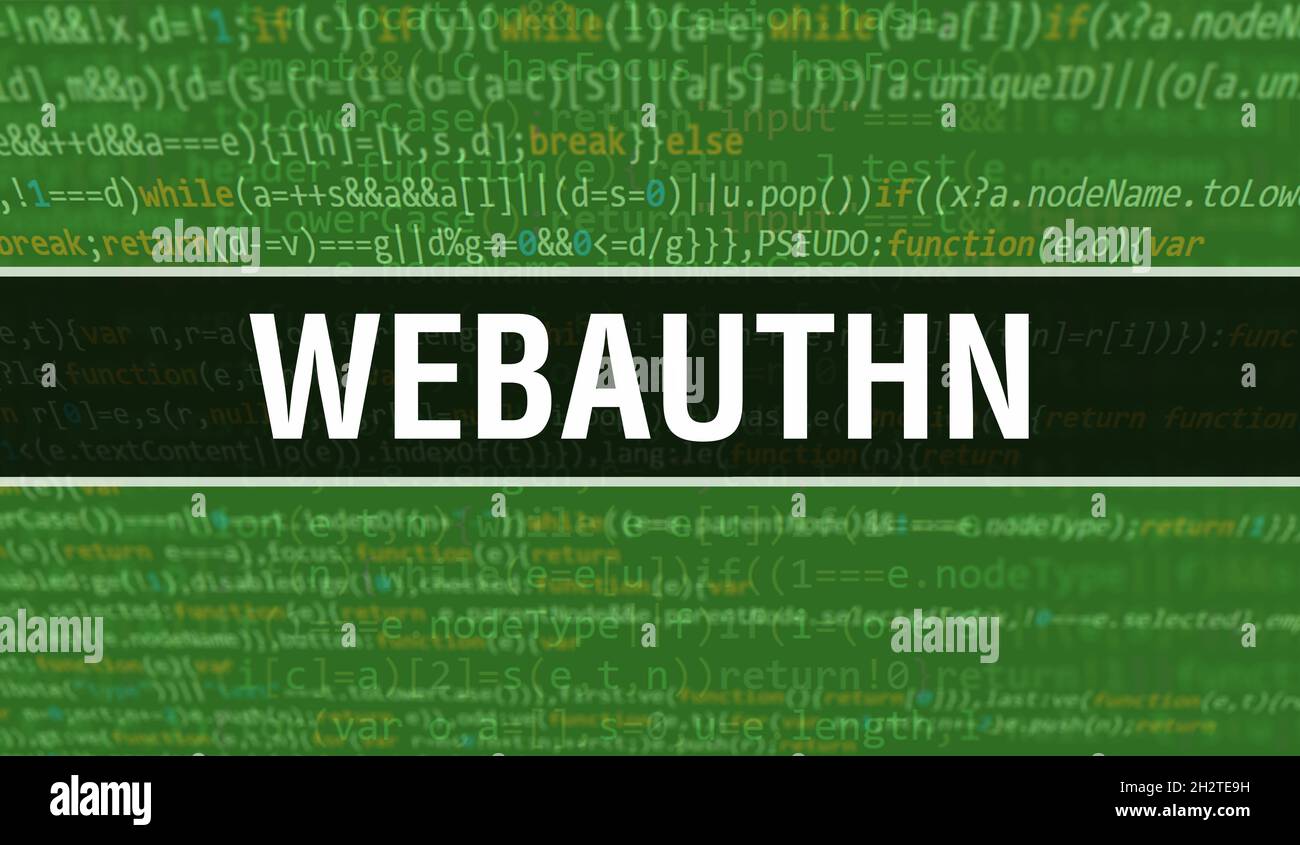 Webauthn image hires stock photography and images Alamy
