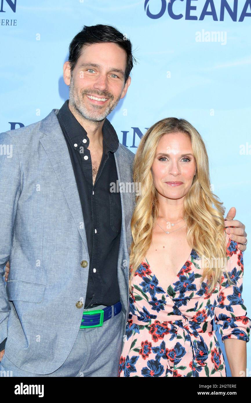 Laguna Beach, CA. 23rd Oct, 2021. David Rogers, Sally Pressman at