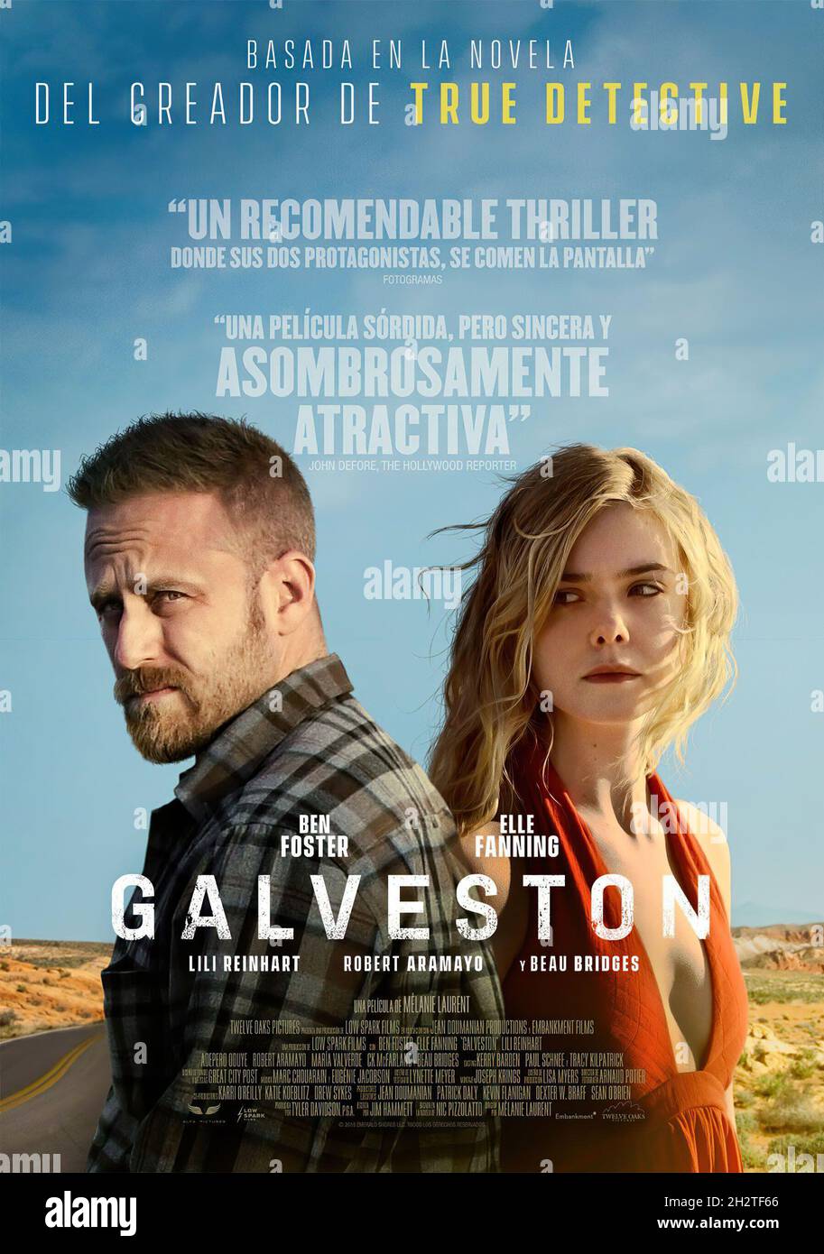 GALVESTON (2018), directed by MELANIE LAURENT. Credit Low Spark Films