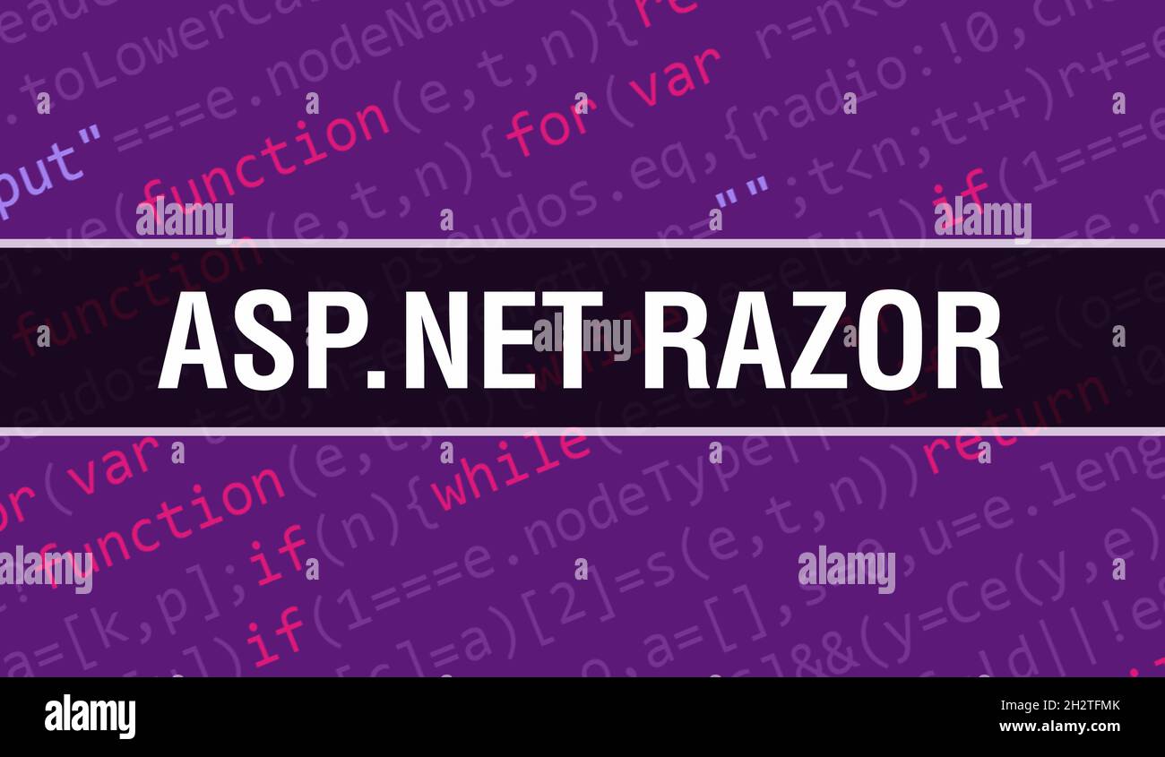 Asp net razor background hi-res stock photography and images - Alamy