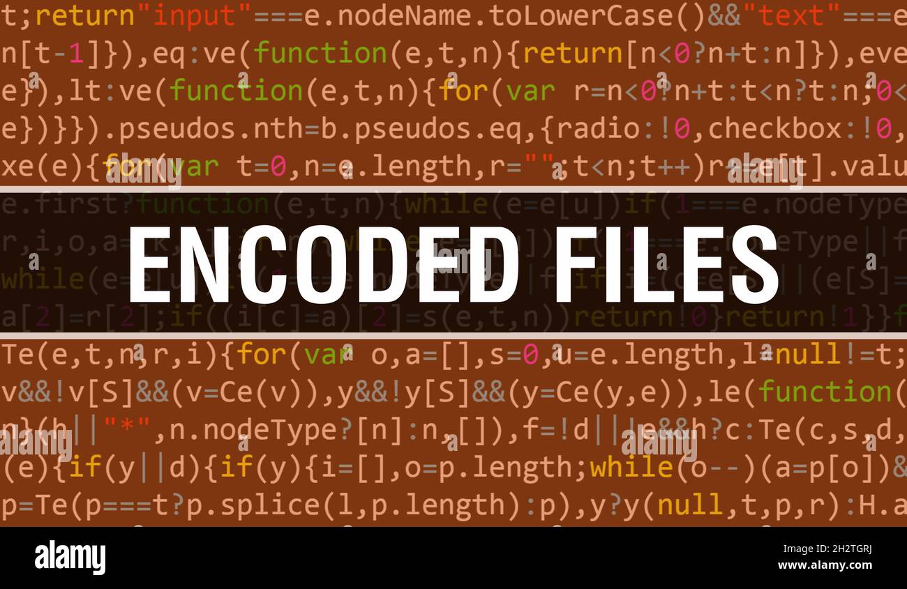 Encoded files image hi-res stock photography and images - Alamy