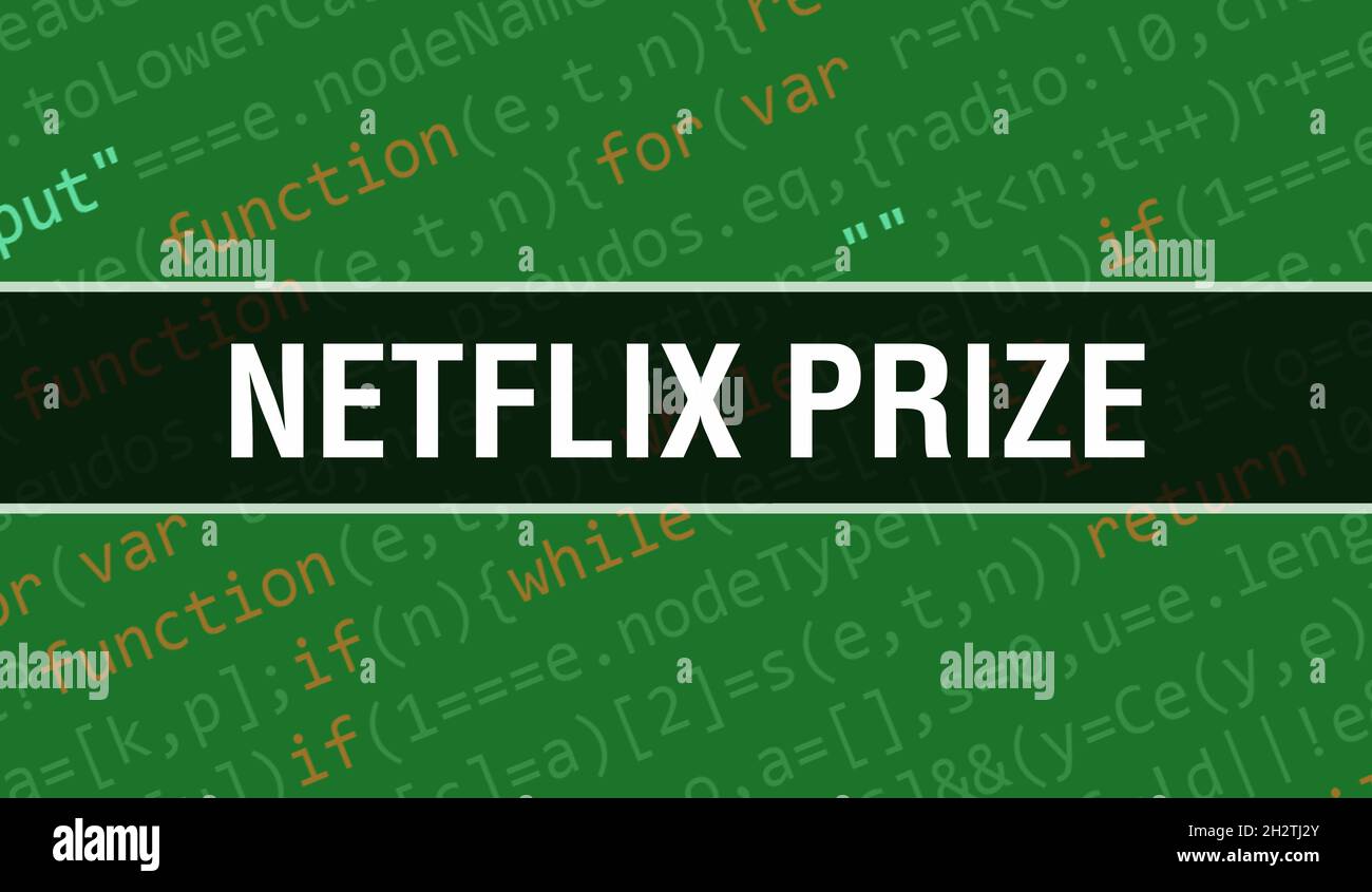 Netflix Prize concept with Random Parts of Program Code. Netflix Prize ...