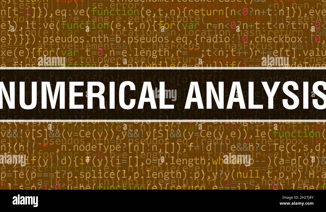 Numerical analysis image hi-res stock photography and images - Alamy
