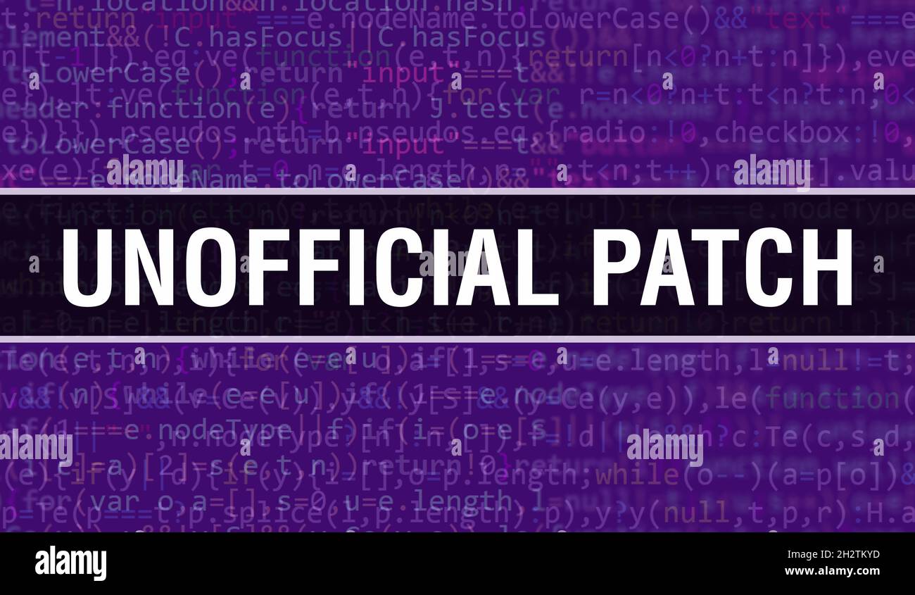 Unofficial patch image hi-res stock photography and images - Alamy