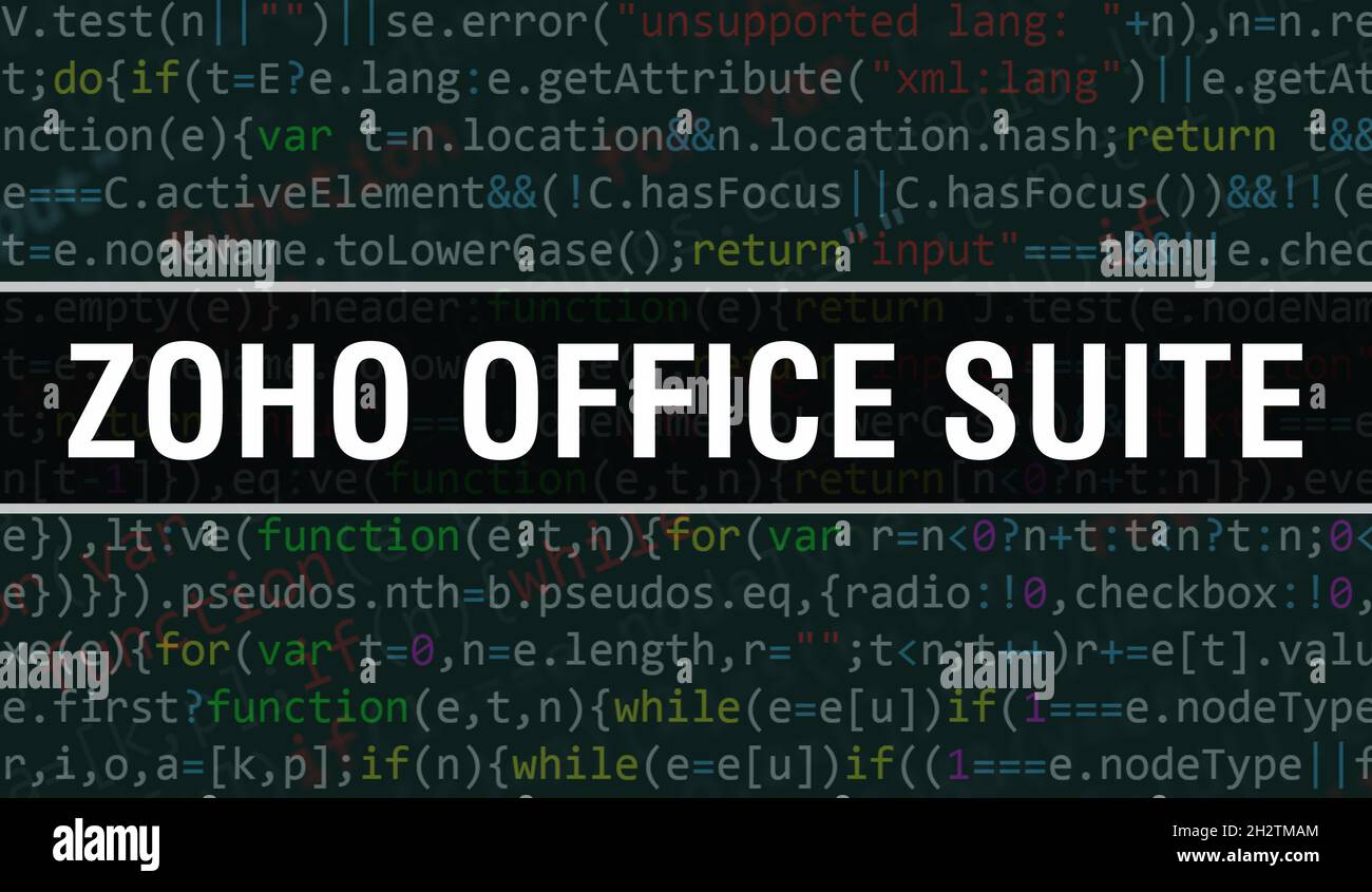 Zoho office suite image hires stock photography and images Alamy