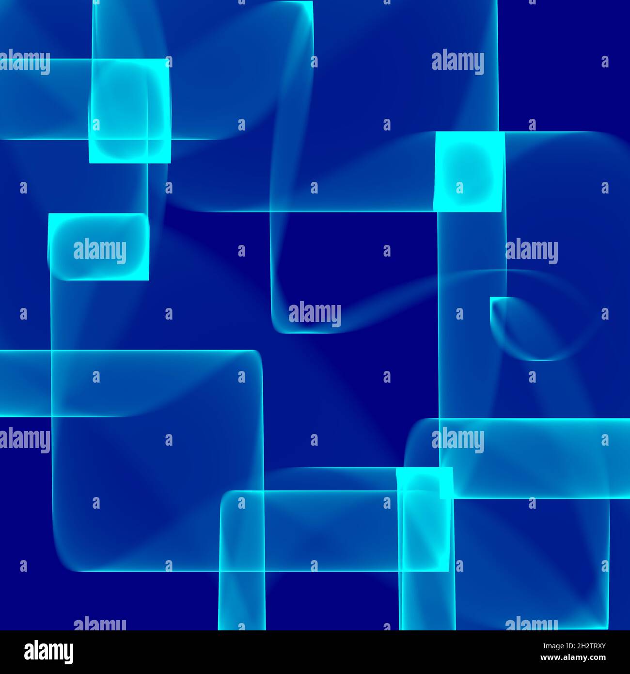 Abstract background 4k blue light dark waves and lines Stock Photo - Alamy