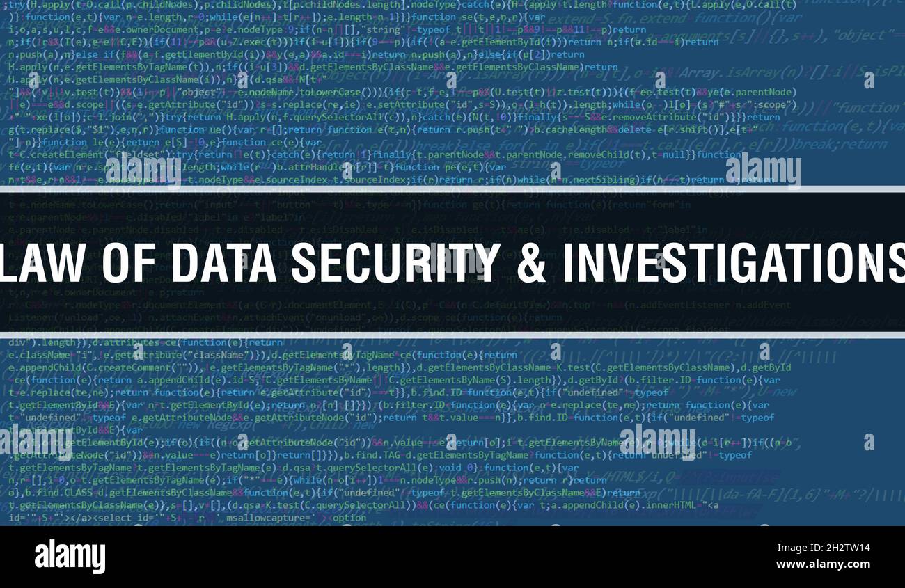 Law of Data Security & Investigations with Abstract Technology Binary ...