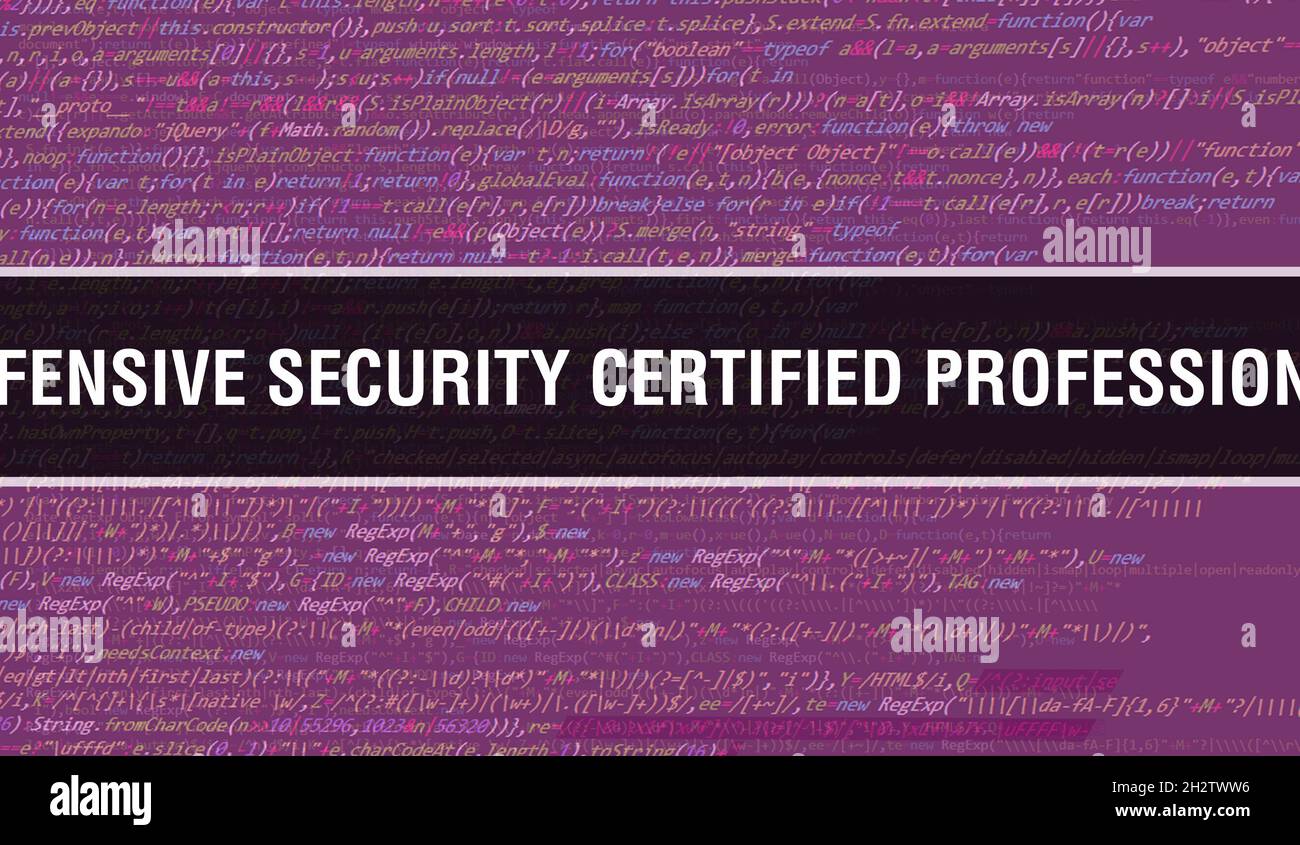 Offensive security certified professional image hires stock