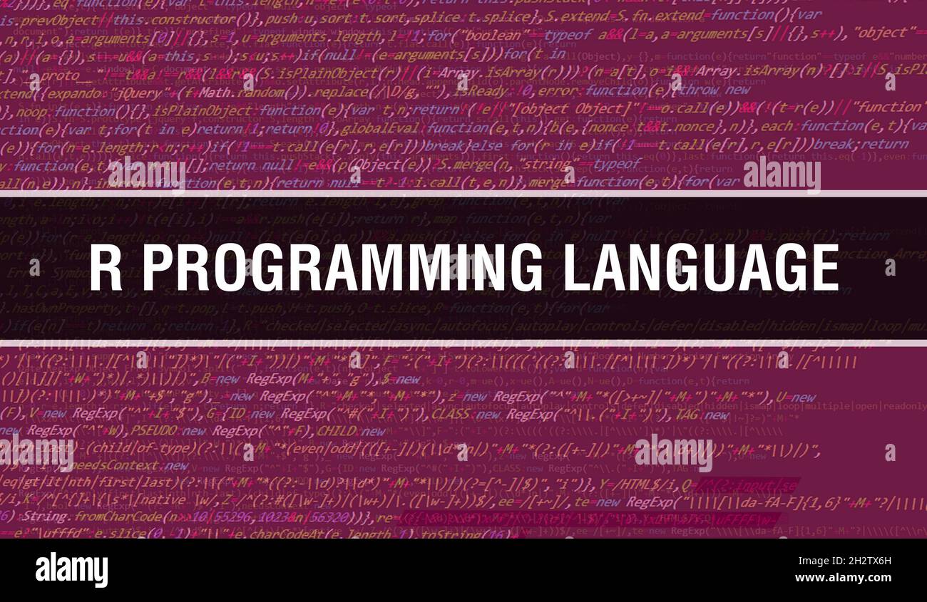 R programming language image hi-res stock photography and images - Alamy