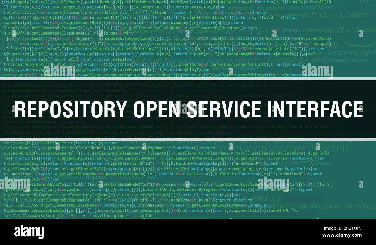 Repository Open Service Interface with Abstract Technology Binary code ...