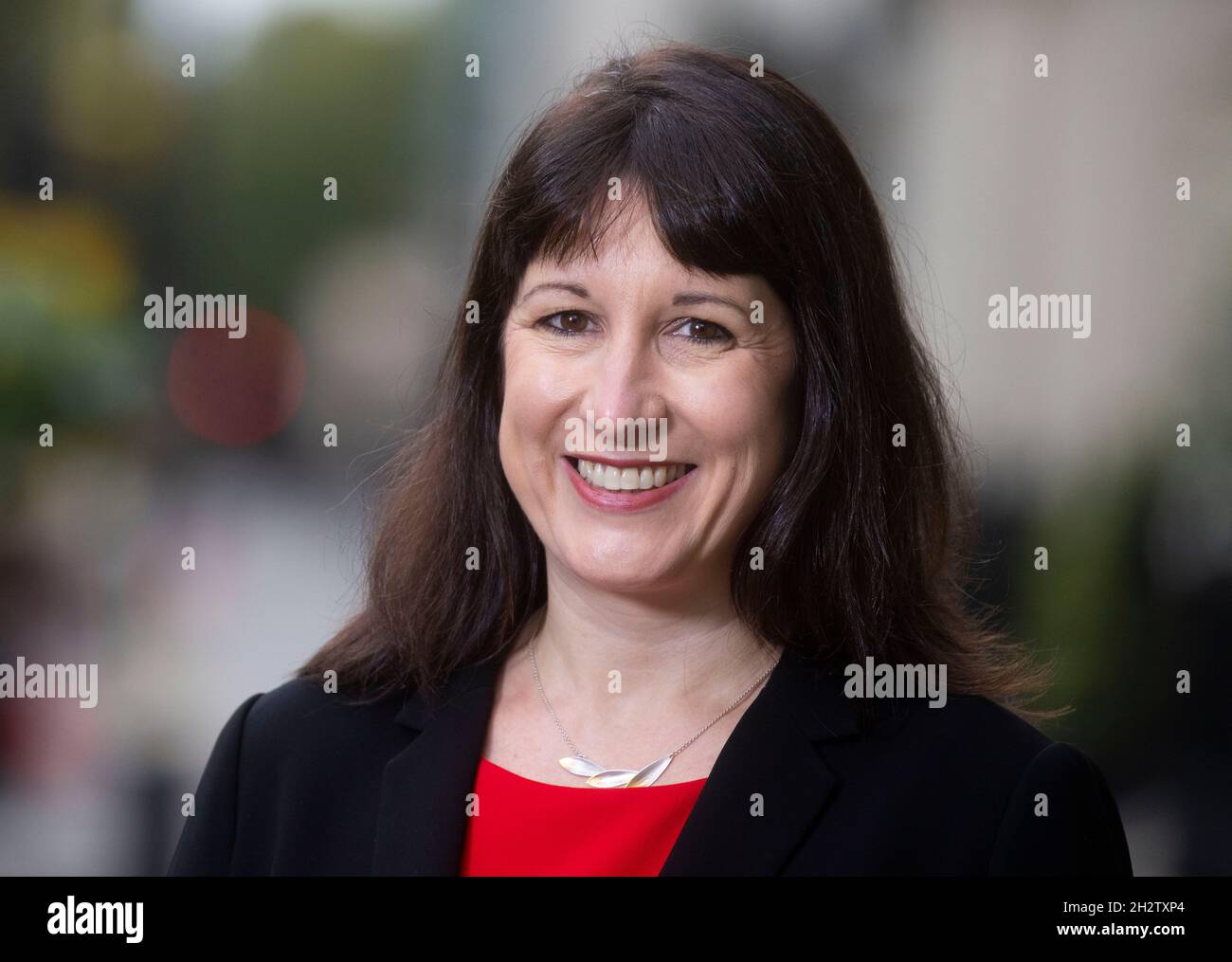 London, UK. 24th Oct, 2021. Shadow Chancellor, Rachel Reeves, at the BBC studios to appear on The Andrew Marr Show. Credit: Mark Thomas/Alamy Live News Stock Photo