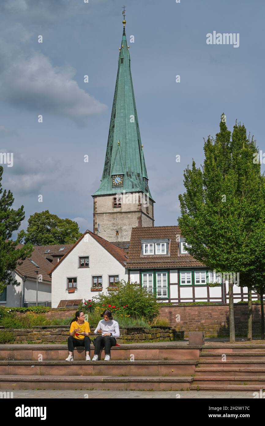 Lutherkirche, Holzminden, Niedersachsen, Deutschland Stock Photo