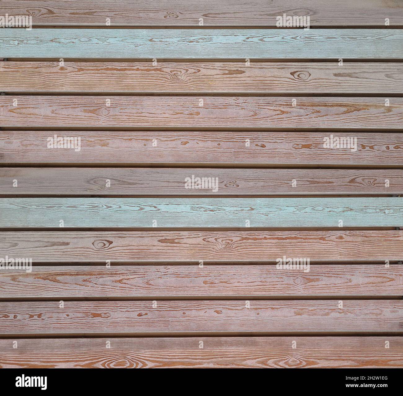 Grunge brown wood wall or fence planks texture Stock Photo