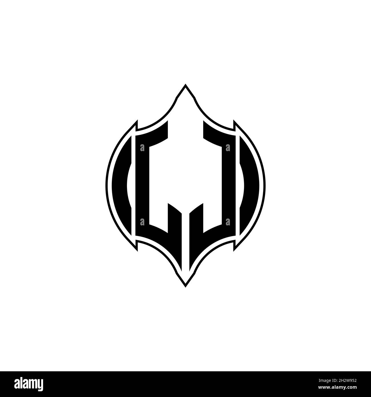Logo monogram initial geometric shape style design. Esports logo, brand ...