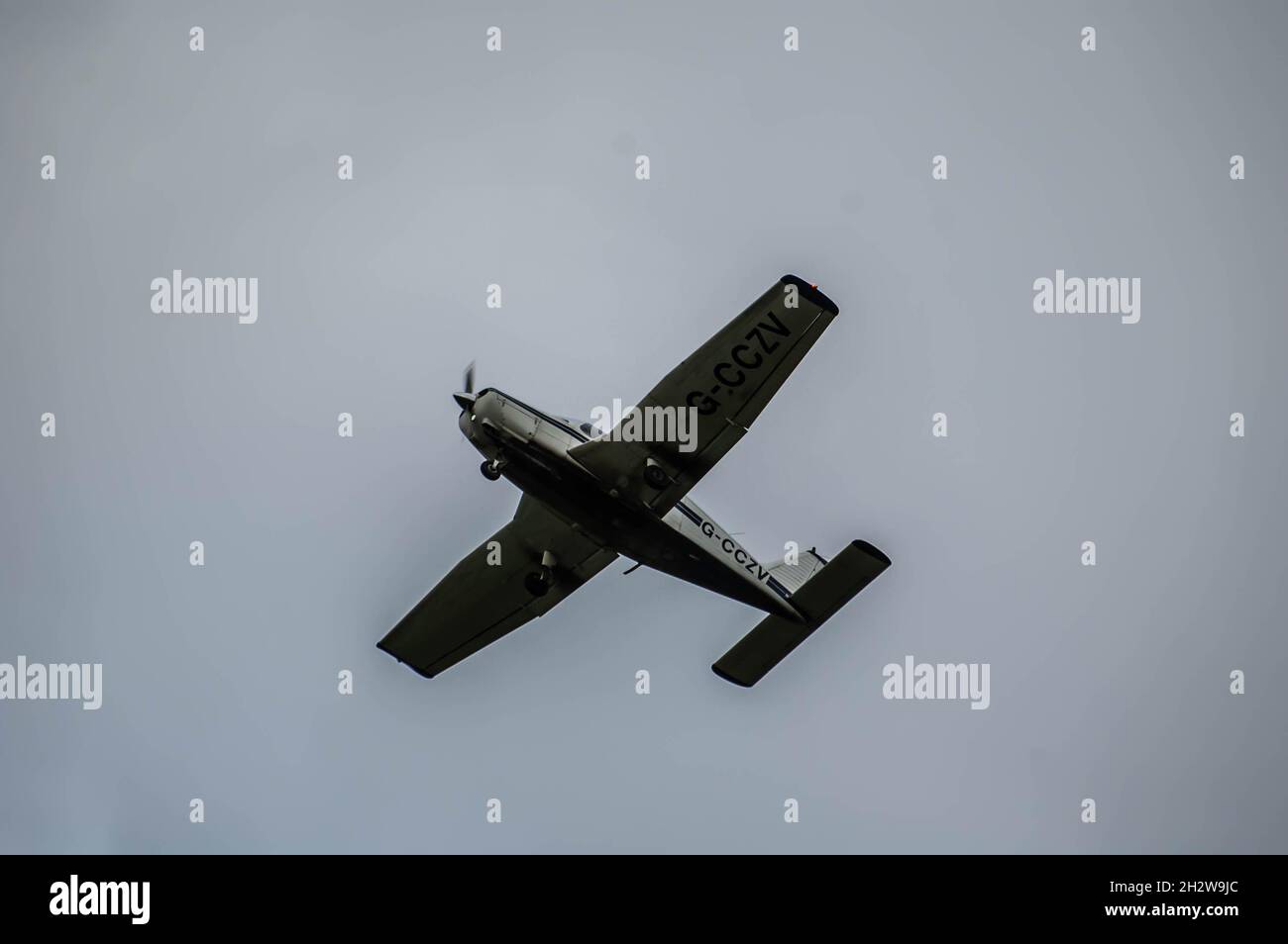 ELSTREE, LONDON, ENGLAND 17 October 2021 Piper PA28151 single