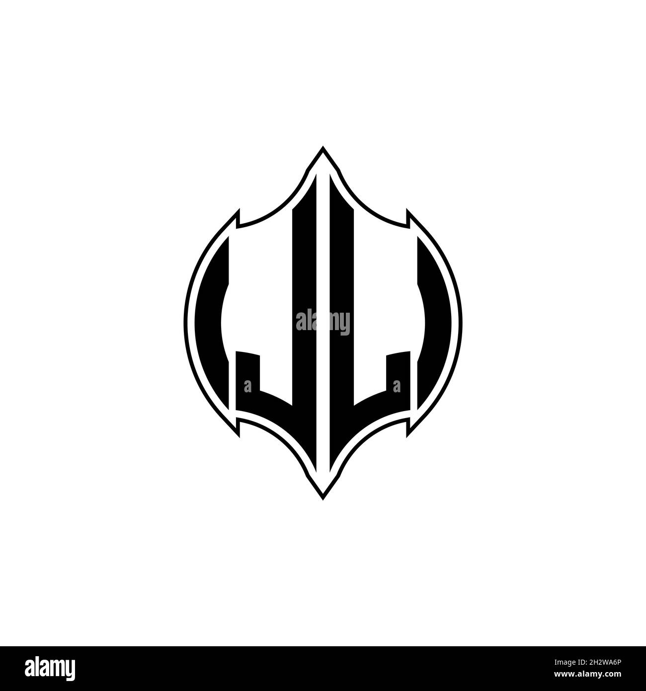 Logo monogram initial geometric shape style design. Esports logo, brand ...