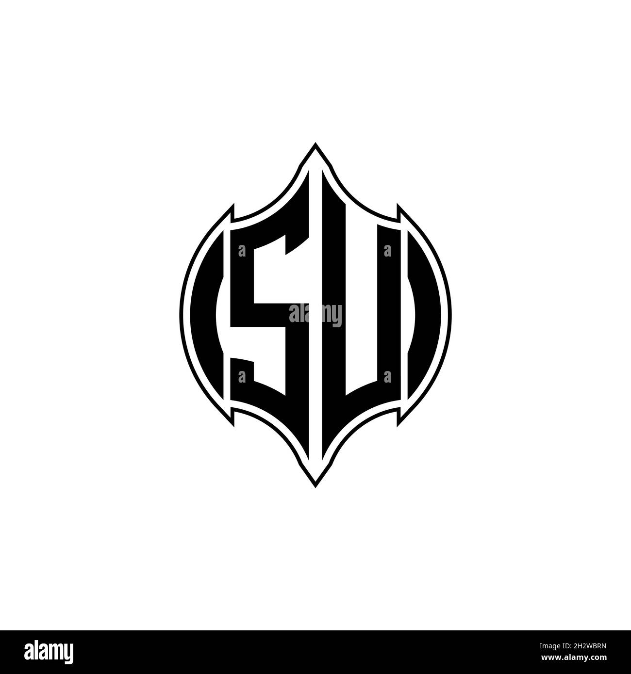 Logo monogram initial geometric shape style design. Esports logo, brand ...