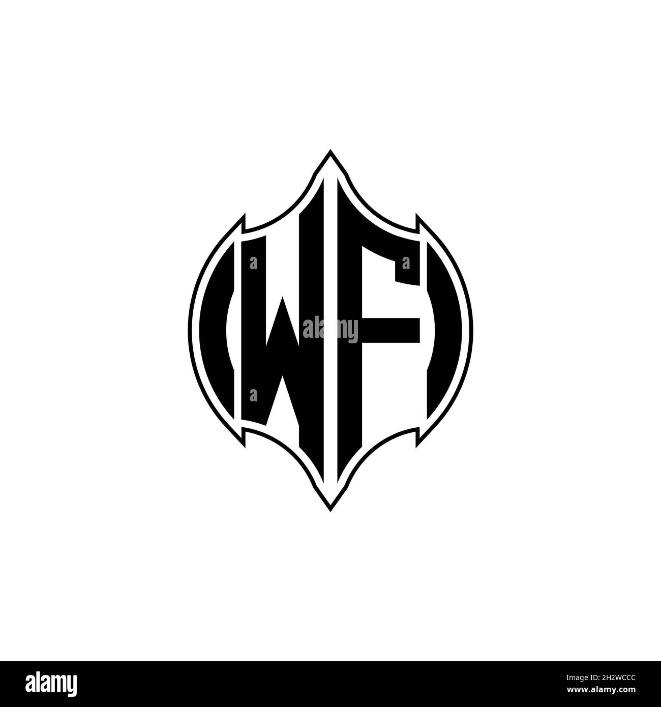 Logo monogram initial geometric shape style design. Esports logo, brand ...