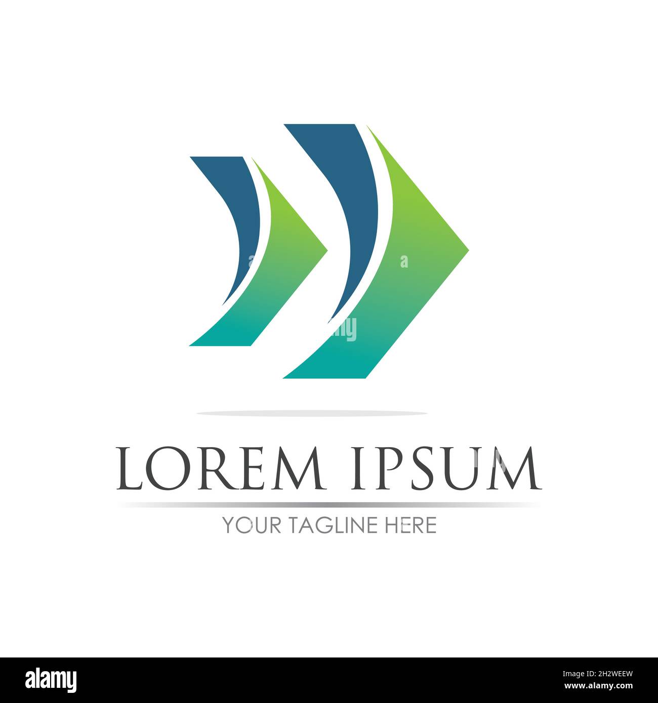 Arrow vector illustration icon Logo Template design Stock Vector Image ...