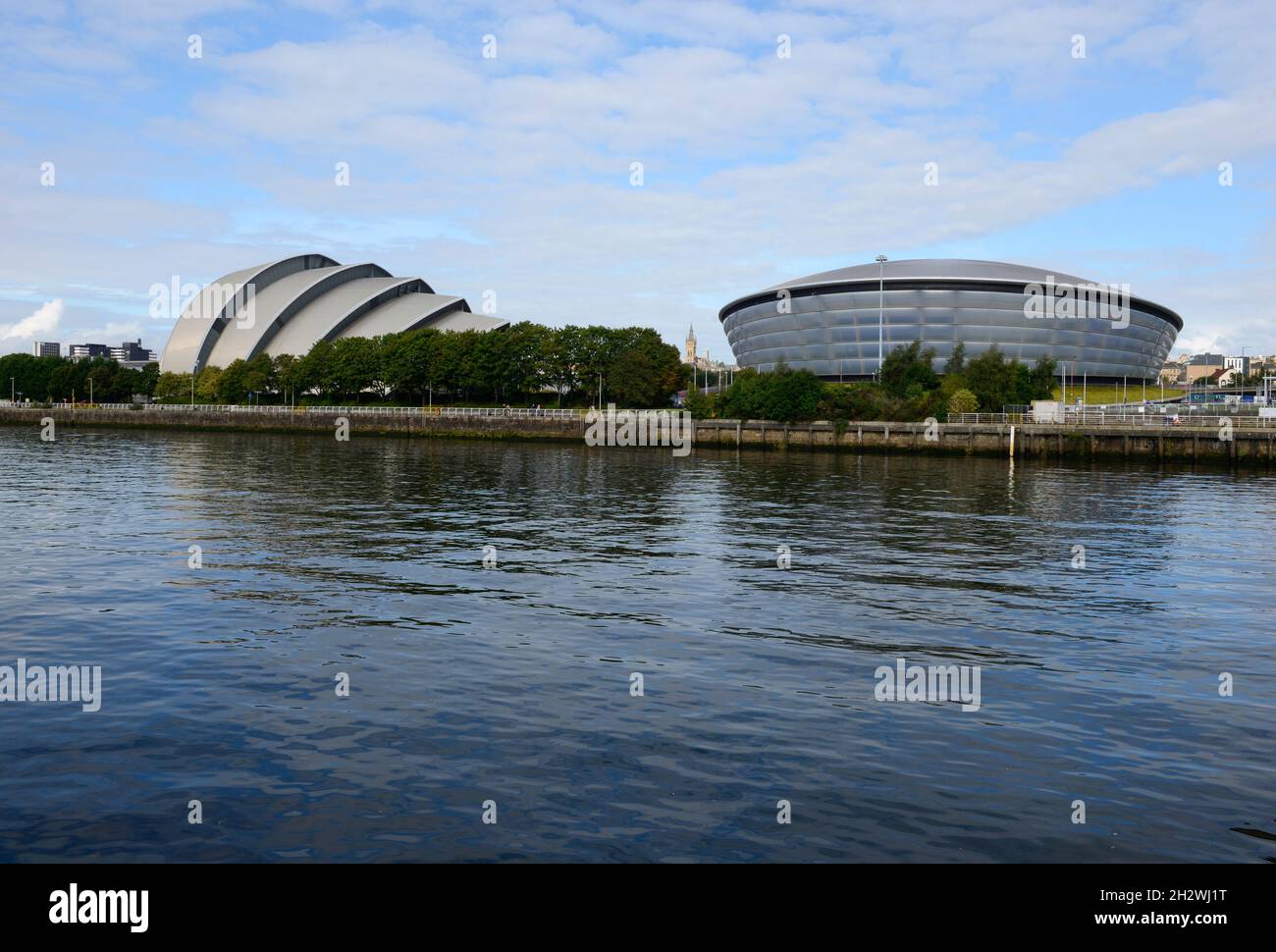 The Scottish Event Camus in Glasgow, Scotland, is the venue for the UNFCCC COP 26 high level climate change meetings in November 2021. Stock Photo