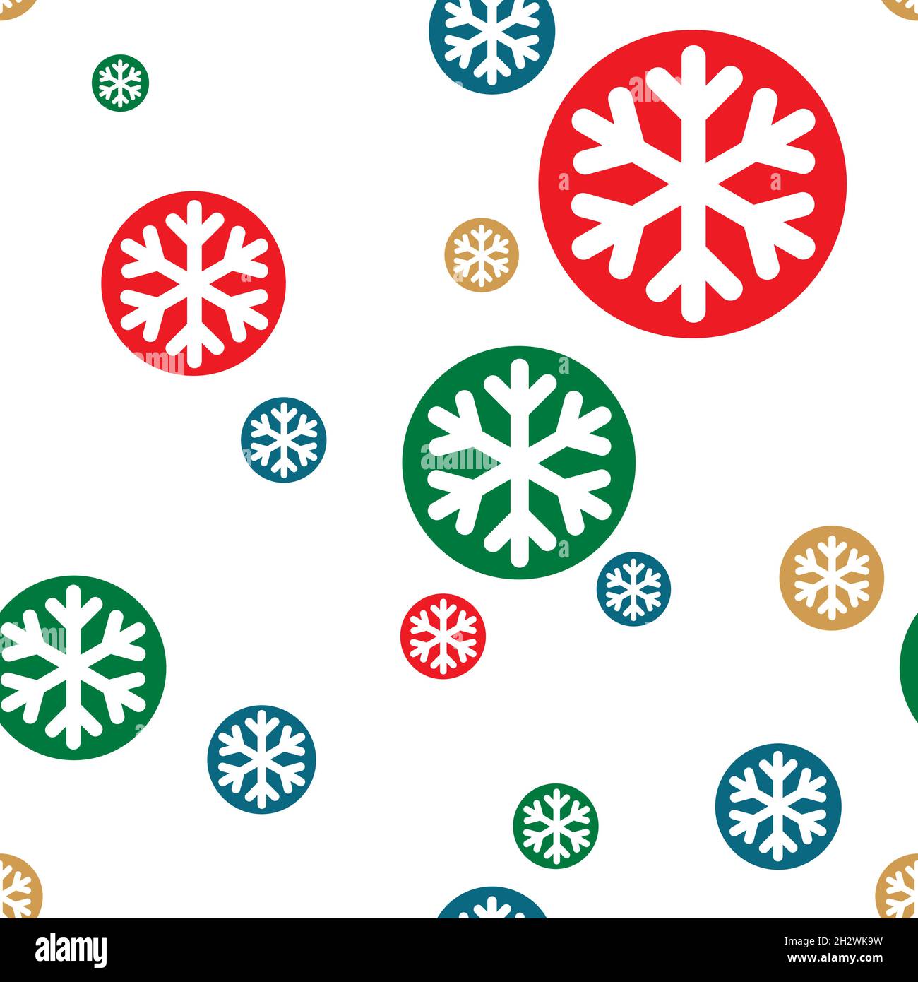 Seamless Christmas gift wrapping paper pattern Stock Vector