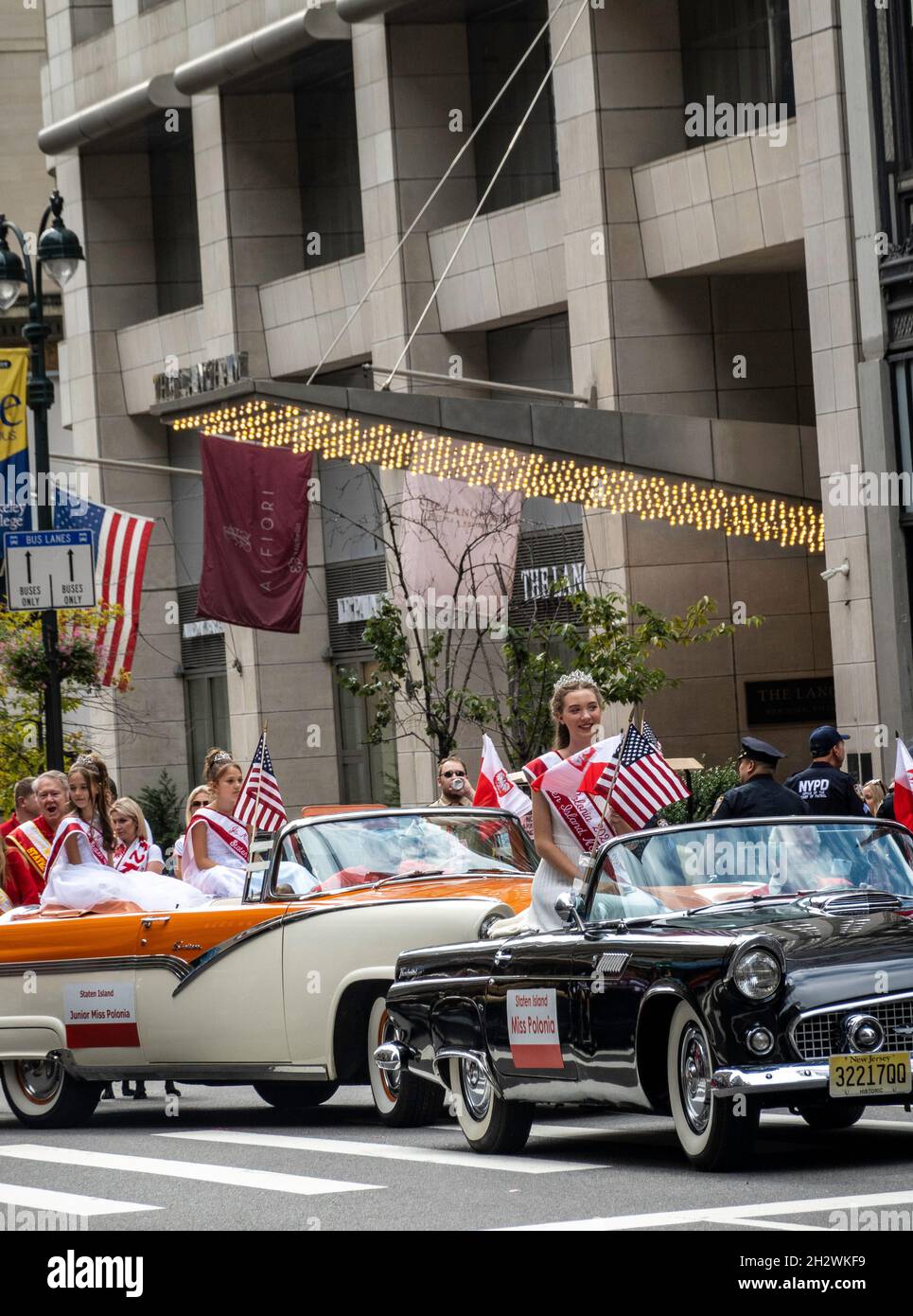 The Pulaski Day parade is an annual event in New York City, USA 2021