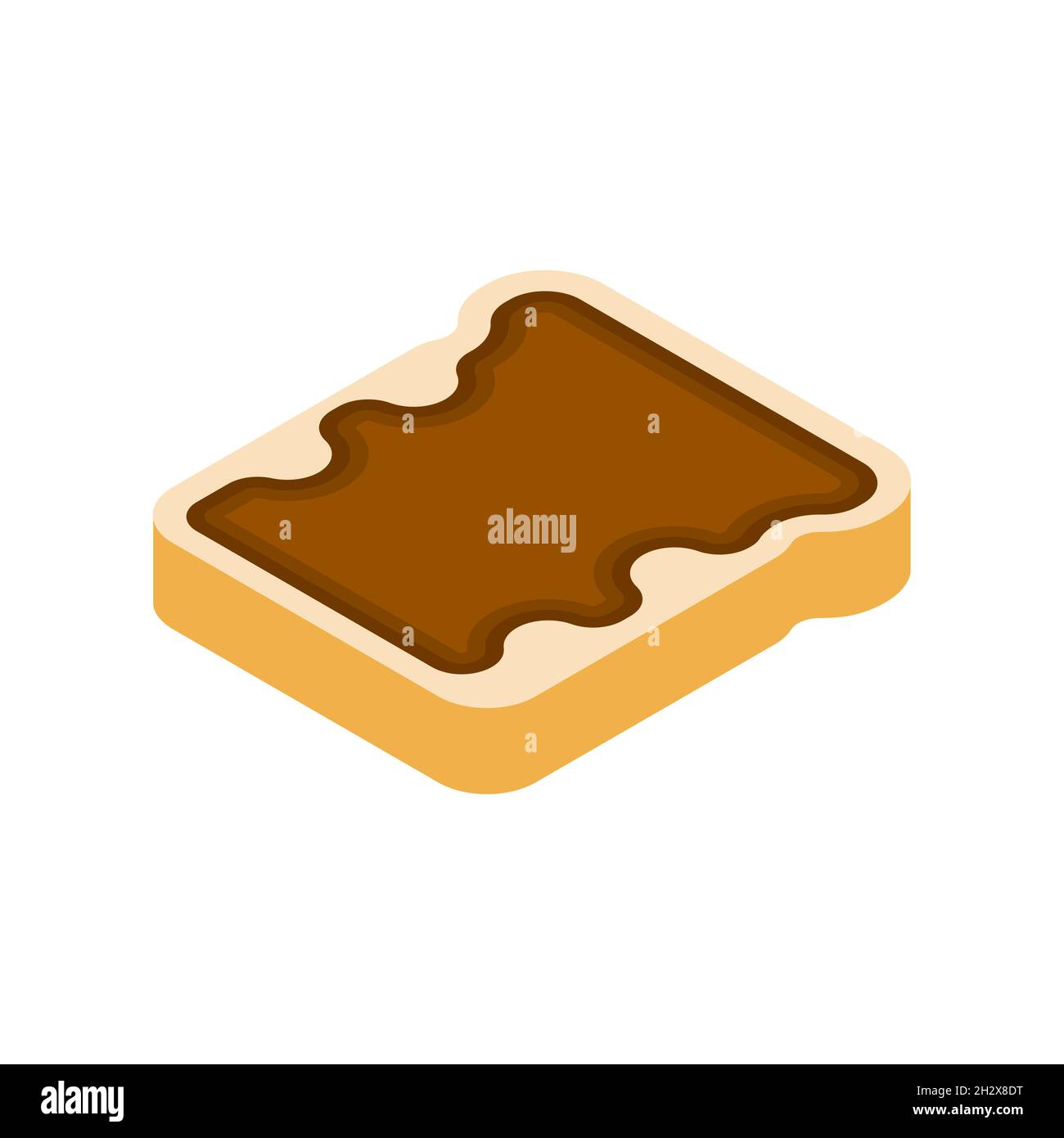 Chocolate Spread Knife Stock Vector Images - Alamy