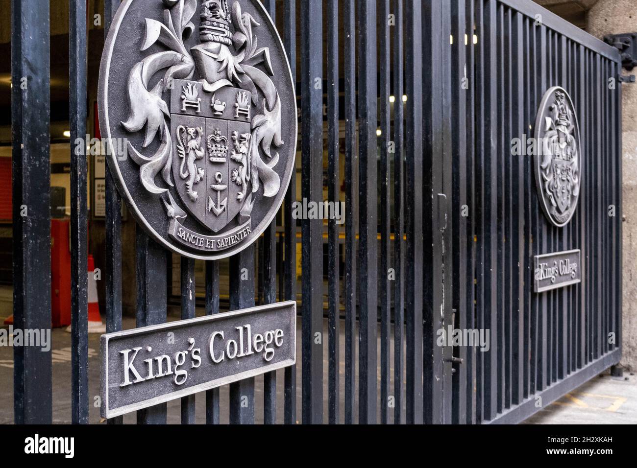 King’s College University Central London Heavy Steel Locked Security