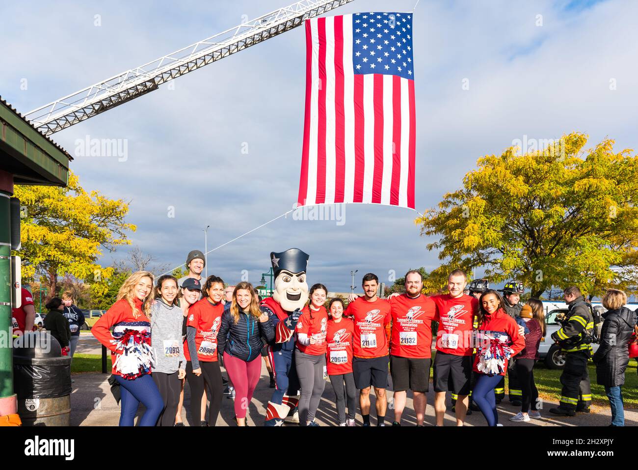 Oct. 23, 2021. First Annual Tunnel to Towers Boston 5k Run & Walk, to