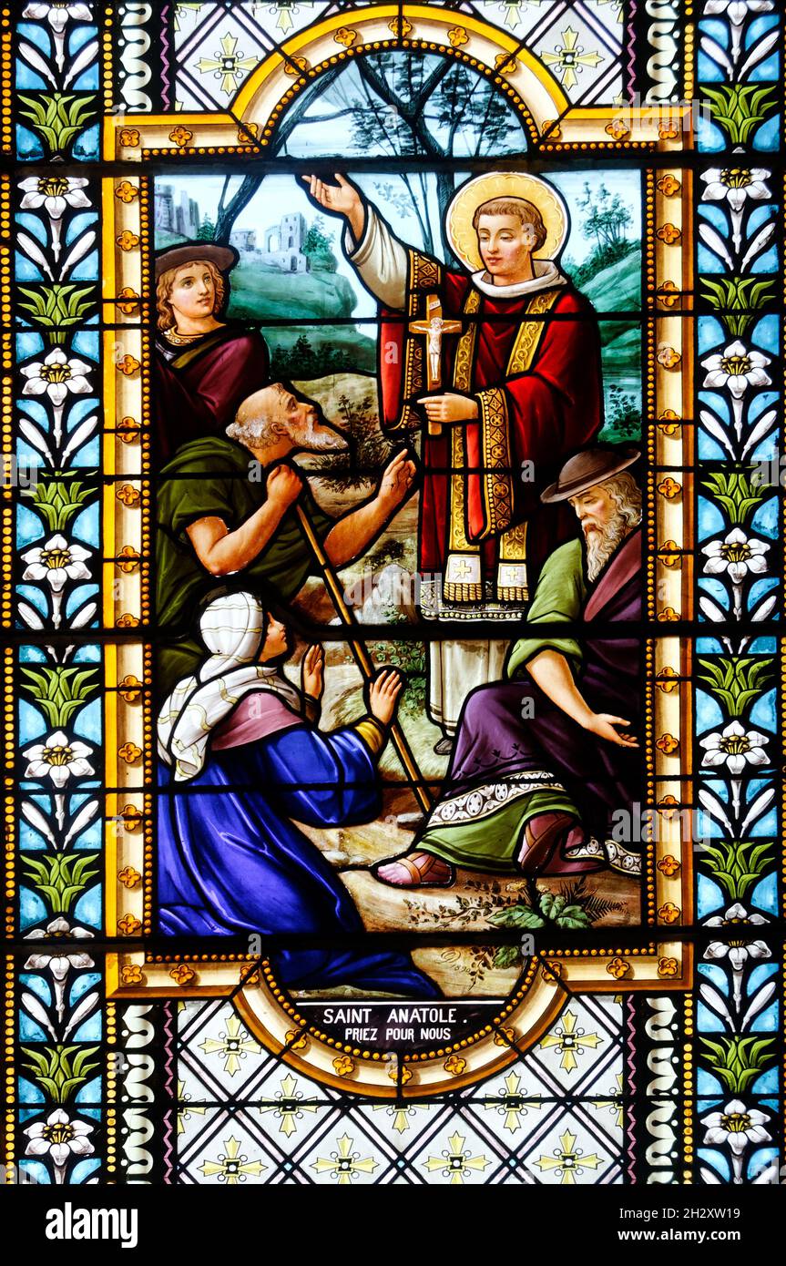 FRANCE. CHARENTEMARITIME (17) ILE D'OLERON. PARISH CHURCH OF DOLUS