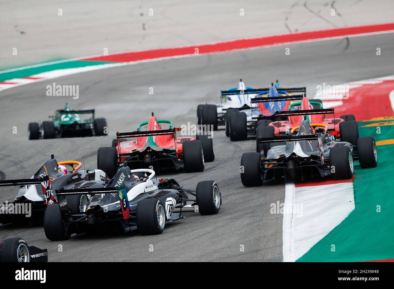 05 Fabienne Wohlwend, Tatuus F3 T-318, action during the 6th round of the W Series 2021 from October 21 to 24, 2021 on the Circuit of the Americas, in Austin, Texas, United States of American - Photo: Antonin Vincent/DPPI/LiveMedia Stock Photo