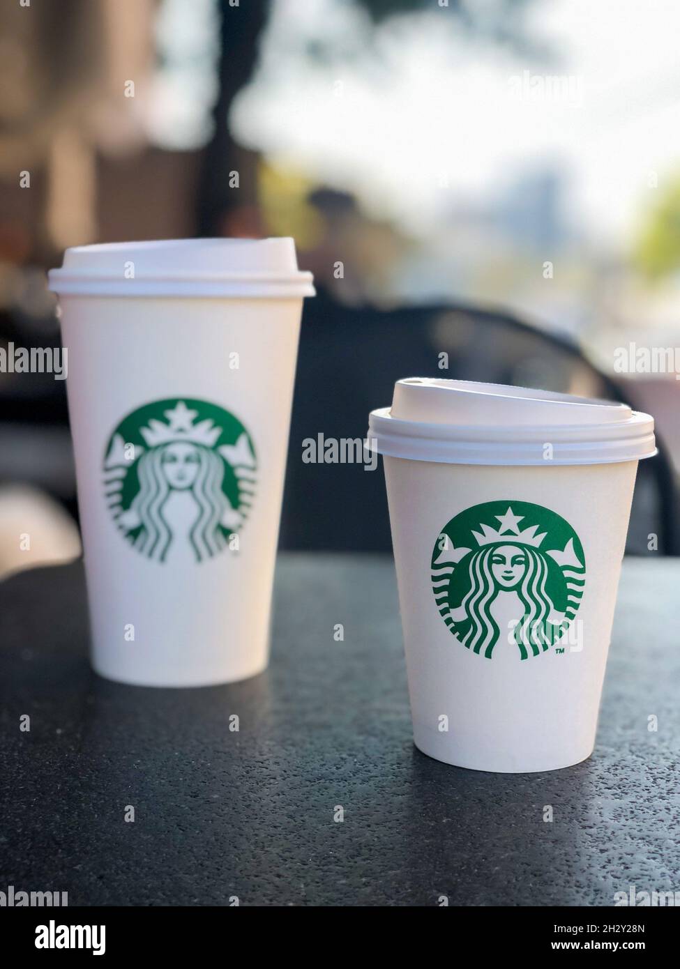 Starbucks coffee cup white background hi-res stock photography and images -  Alamy