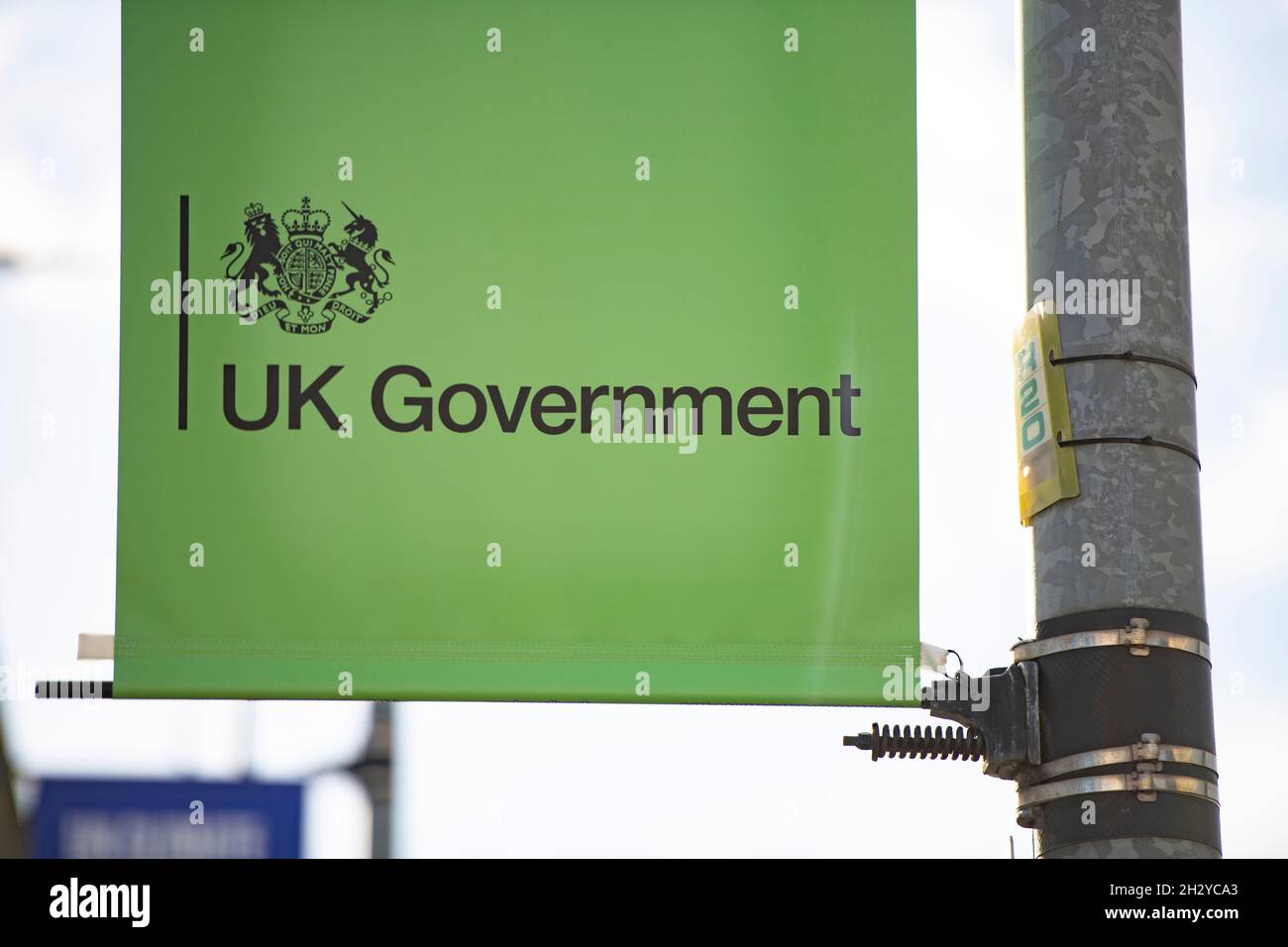 Green coloured uk government banner cop26 hires stock photography and images Alamy