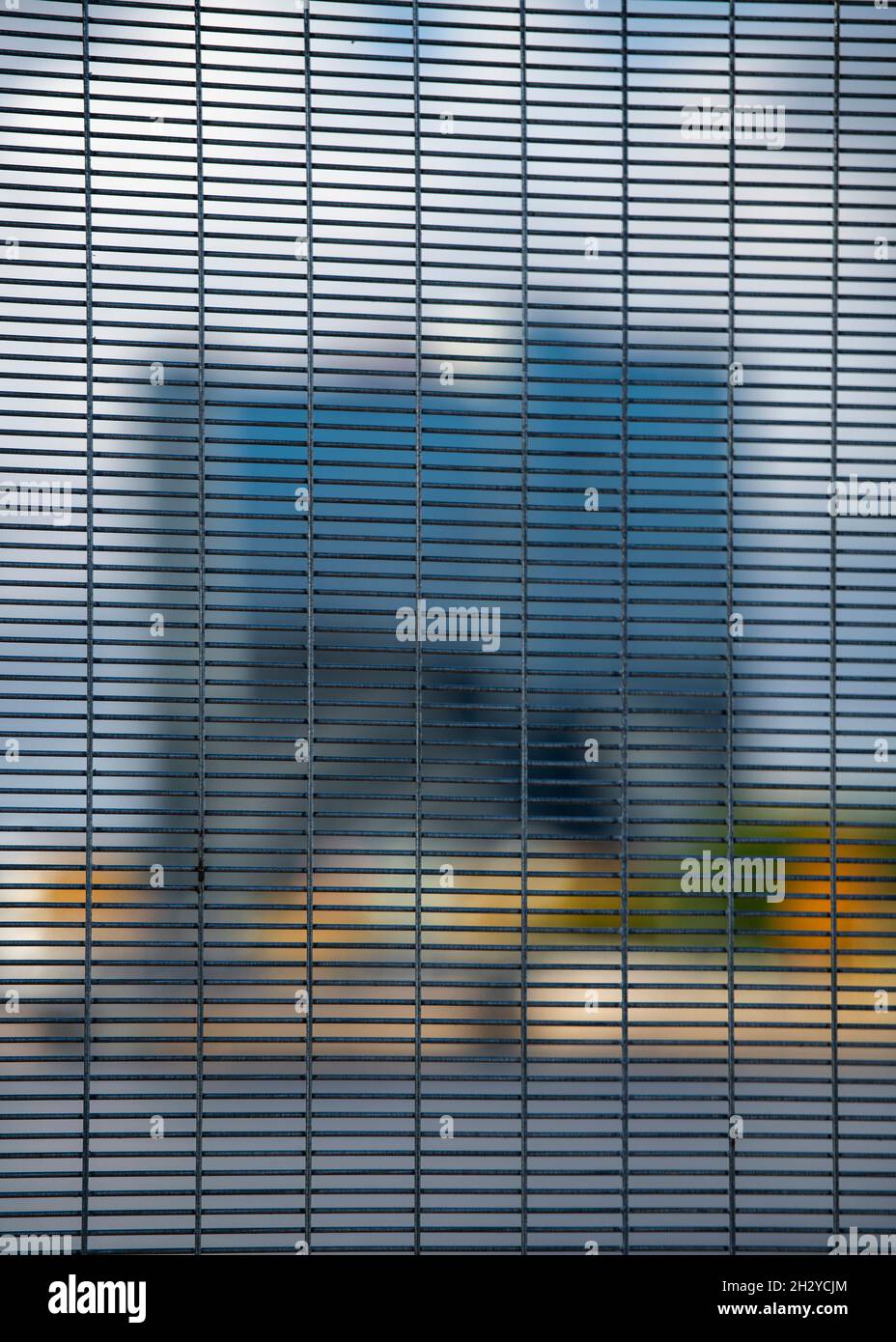 Glasgow, Scotland, UK. 24th Oct, 2021. PICTURED: Glasgow Crown Plaza seen through the security perimeter fence. Views of the COP26 site showing the river Clyde and dockside, with the Scottish Event Campus buildings (OVO Hydro Arena, SEC Armadillo and SECC buildings) along with the Crown Plaza Hotel and the ring of steel security fence surrounding the area. Days until Heads of State, along with thousands of delegates and media and protestors are expected to land in Glasgow very shortly for the beginning of the Climate Change Summit starting on 31 October. Credit: Colin Fisher/Alamy Live News Stock Photo