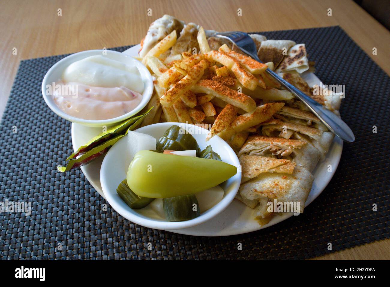 Shawarma jordan hires stock photography and images Alamy