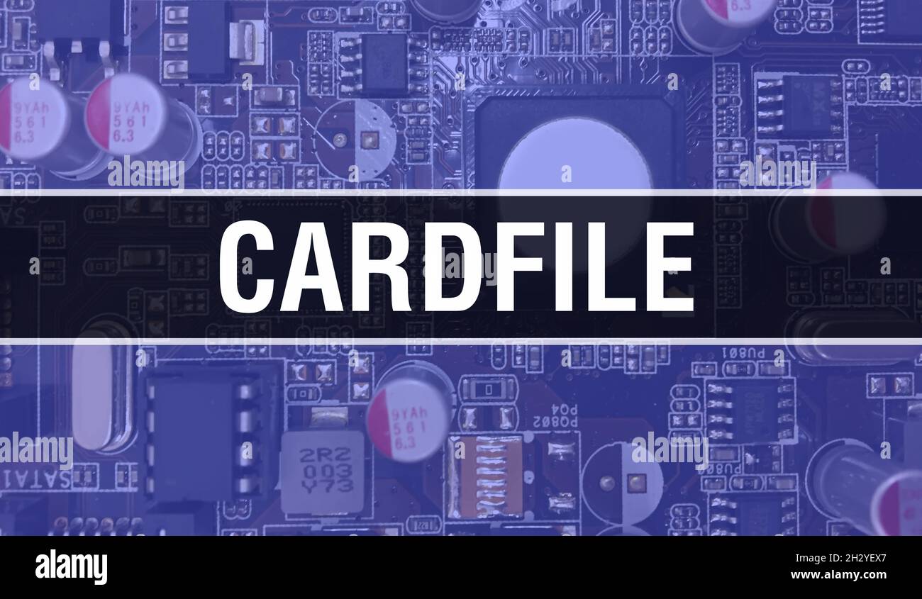 Cardfile image hires stock photography and images Alamy