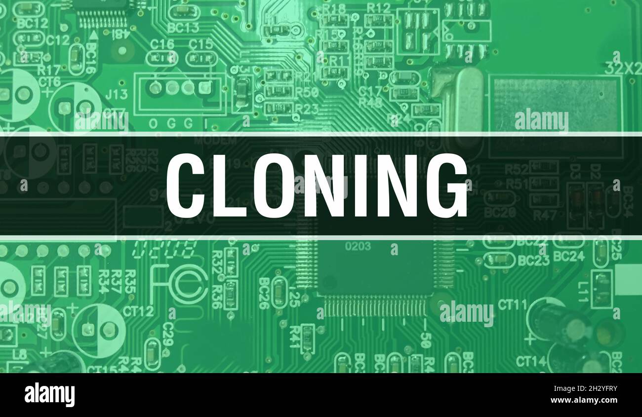 Cloning with Electronic Computer Hardware technology background
