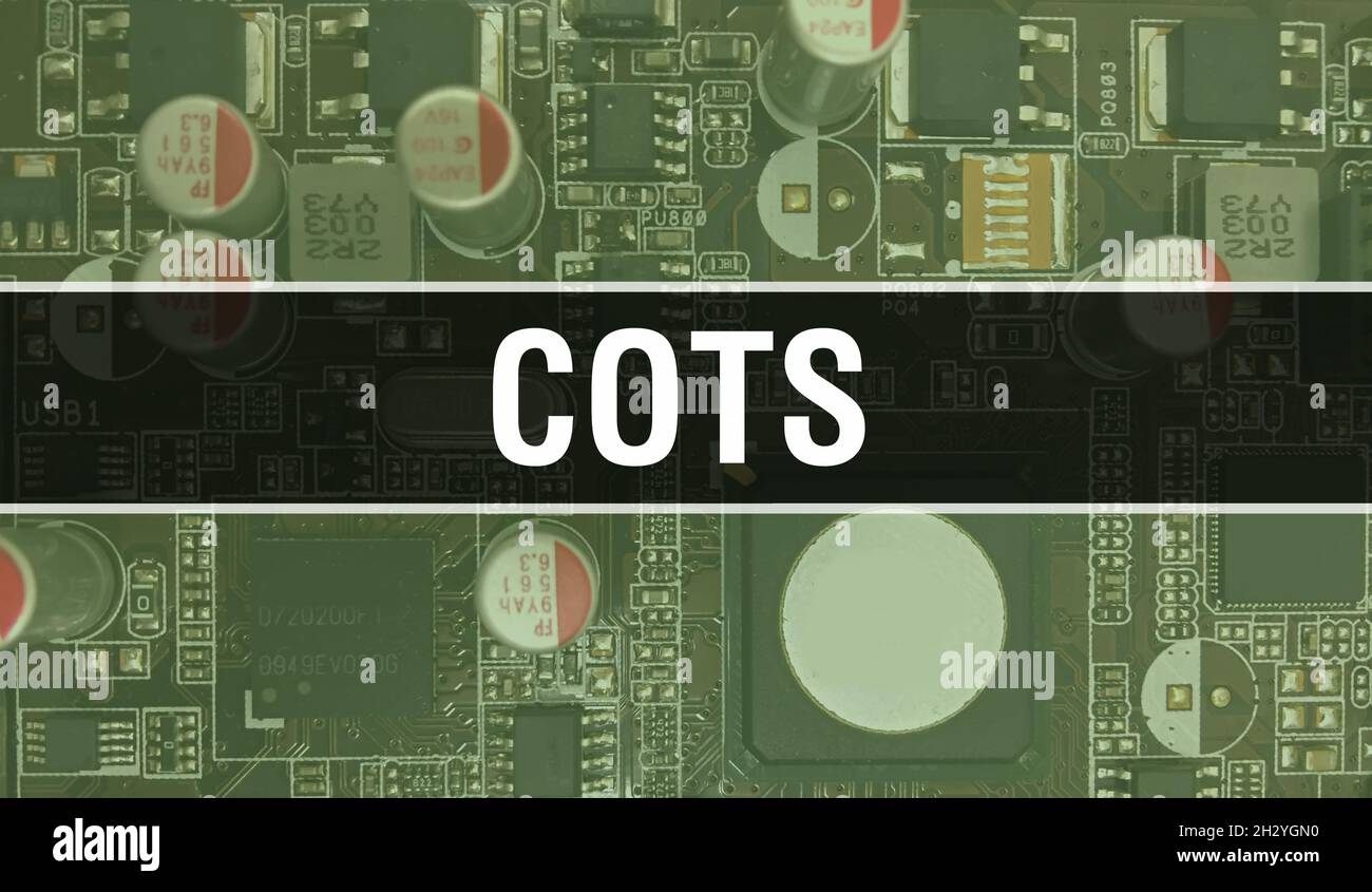 COTS with Technology Motherboard Digital. COTS and Computer Circuit Board Electronic Computer