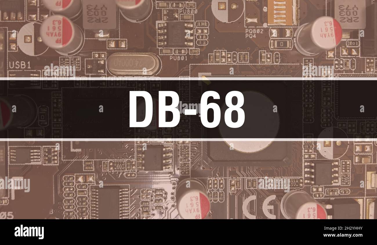 Db 68 text hi-res stock photography and images - Alamy