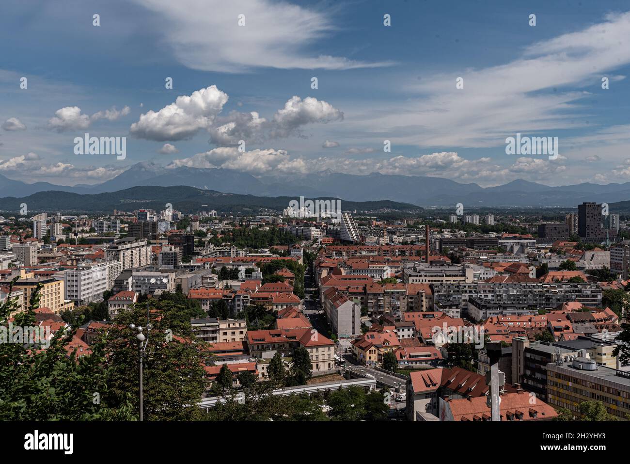 Old ljubljana map hi-res stock photography and images - Alamy