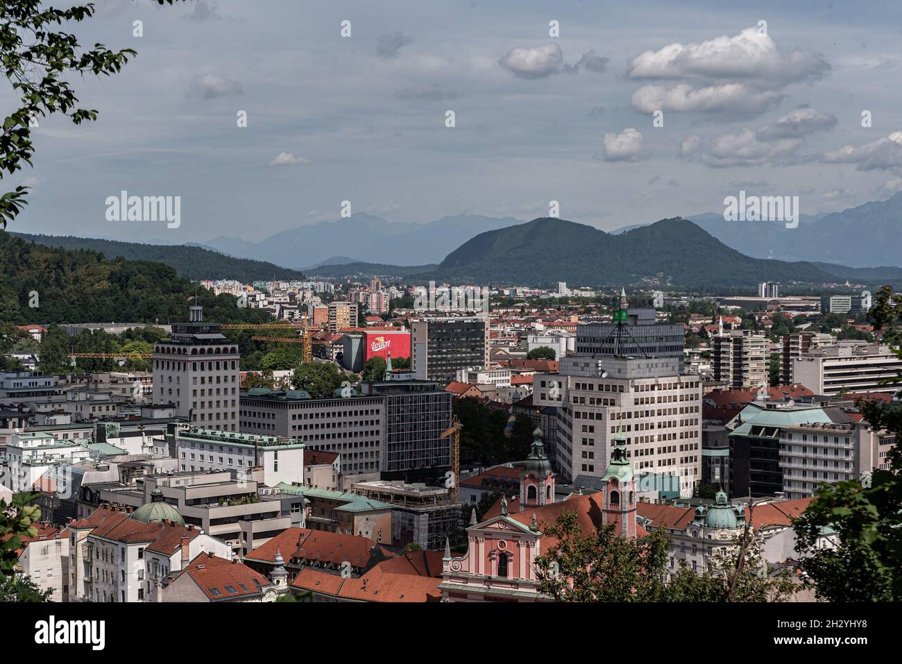 Old ljubljana map hi-res stock photography and images - Alamy