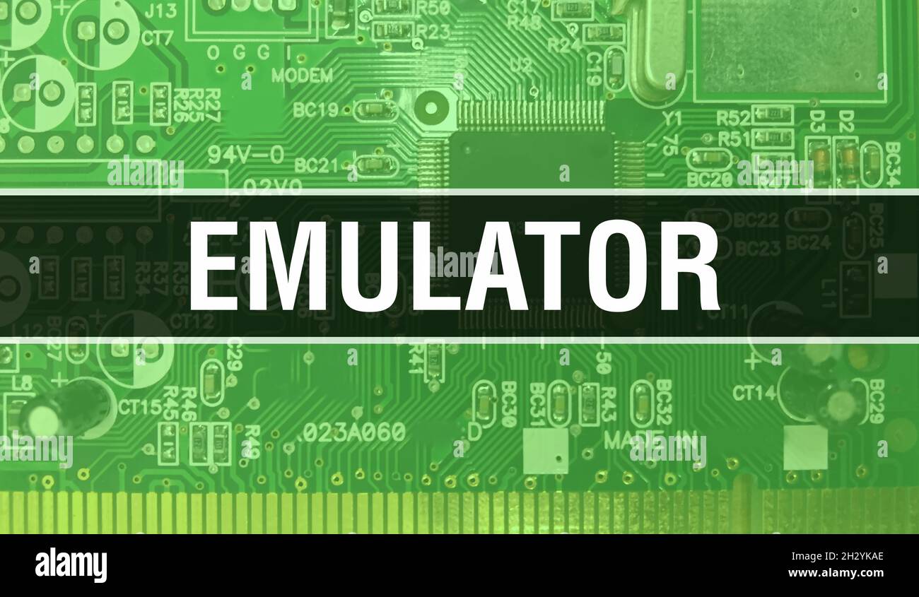 Emulator with Electronic Computer Hardware technology background