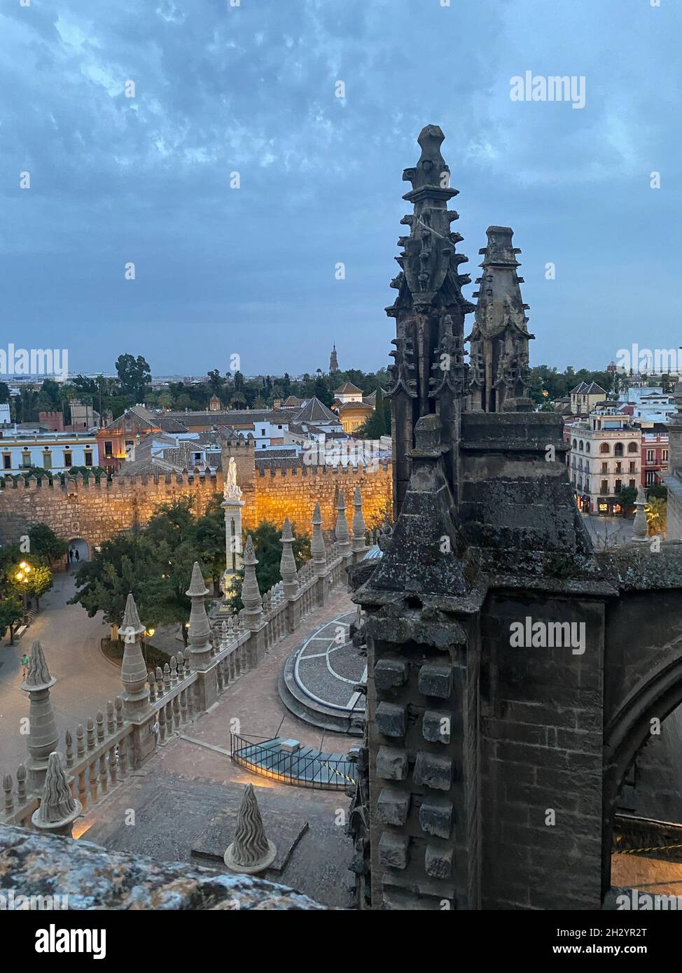 Seville view from famous hi-res stock photography and images - Alamy